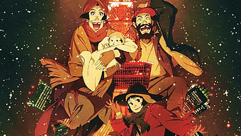 Tokyo Godfathers, Beautiful backdrops, Memorable moments, Anime movie HD wallpaper