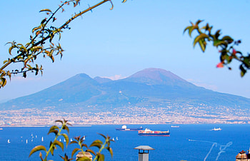Vesuvio, Pompei Vesuvio Sorrento Amalfi HD wallpaper