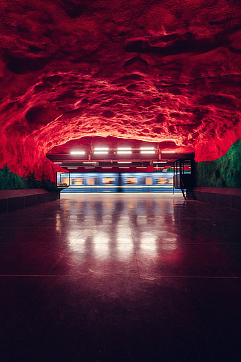 Miscellanea, Miscellaneous, Tunnel, Station, Underground, Metro, Subway HD phone wallpaper