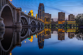 Minneapolis Skyline, Travels, Reflections, Skyrisecities HD wallpaper