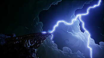 The Artful Escape, Rockinescapade review, Music-driven adventure, Awe-inspiring HD wallpaper