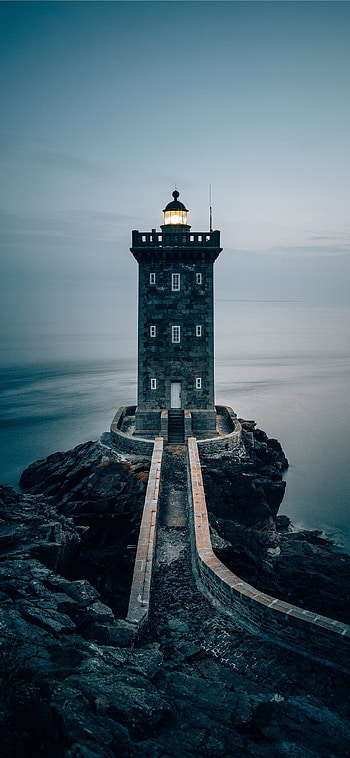 Lighthouse , Premium backgrounds, Stunning views, Mobile HD phone wallpaper