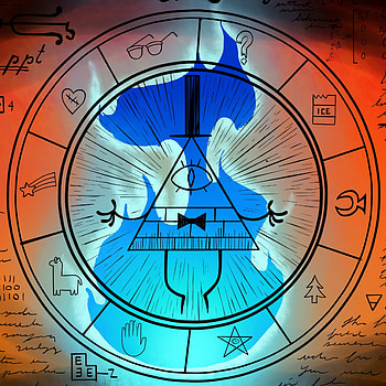 Bill Cipher Wheel Gravity Falls 2048 x 2048 - 4601564 - gravity falls animation bill cipher | mobile9 HD phone wallpaper