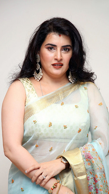 Archana Veda, telugu actress, saree lover HD phone wallpaper
