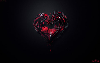 Gothic Heart Love Romance Valentines At 3d HD wallpaper