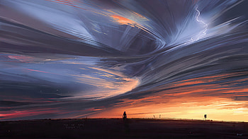 Lost Dream, alone, artist, artwork, digital-art, artstation HD wallpaper