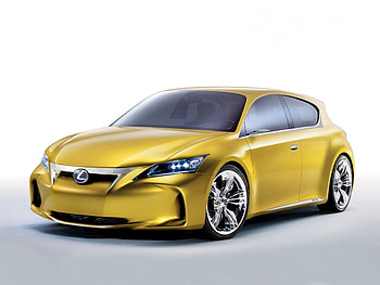 lexus lf-ch compact concept, compact, lexus, concept, hatchback HD wallpaper