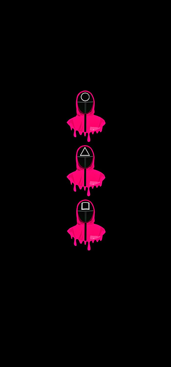 Squid games, Netflix, magenta, Apple, Death, Samsung HD phone wallpaper