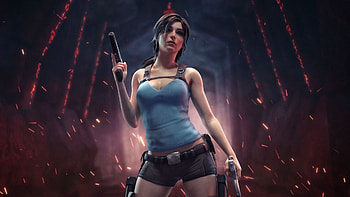 Lara Croft Tomb Raider, Portrait 2020, Game Shot HD wallpaper