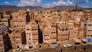 Mud houses, Sanaa, Ancient skyscrapers, Yemen HD wallpaper