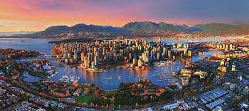 Vancouver cityscape, Canadian travel destination, Beautiful skyline, Urban exploration HD wallpaper