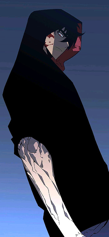 Anime Boy, manhua, black HD phone wallpaper