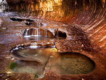 Bizarre landforms, shapes, interesting, strange, nature, landforms, water, bizarre HD wallpaper