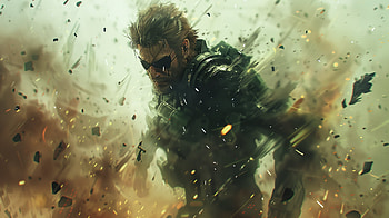 Metal Gear Fan Art, Metal Gear, fan art HD wallpaper