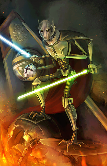 Tess Lanyon, Tesetch, General Grievous concept, Character design HD phone wallpaper