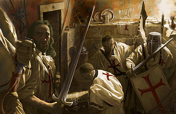 Friday the 13th October1307, knight templars, abstract, escape, fantasy, crusaders, holy grail HD wallpaper