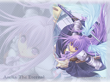 Aselia The Eternal, spirit of eternity sword, anime, eternal, aselia, girl HD wallpaper