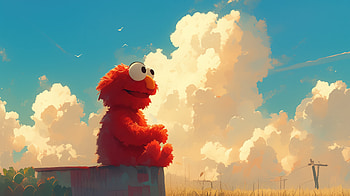 Elmo Sesame Street, elmo, cartoons, artist, artwork, digital-art HD wallpaper