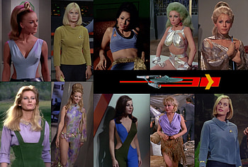 Original Star Trek Series Television Show Characters, Louise Sorel, Susan Oliver, Sherry Jackson, BarBara Luna, Star Trek, Marlena Moreau, Vina, Kathie Browne, Rayna, Andrea, Deela HD wallpaper