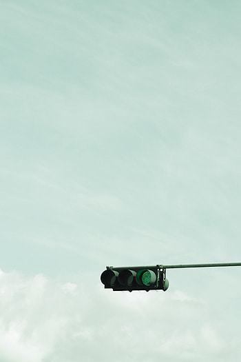 Sky, Miscellanea, Miscellaneous, Glow, Traffic Light HD phone wallpaper
