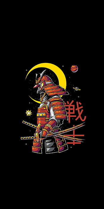 Samurai, art, sleeve HD phone wallpaper