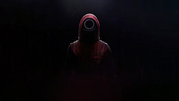 Squid Game, TV show, fan art, poster, minimal HD wallpaper