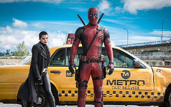 Brianna Hildebrand, Ryan Reynolds HD wallpaper