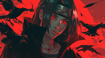 Itachi Uchiha Sharingan, Anime, Naruto, Itachi Uchiha, Sharingan (Naruto) HD wallpaper