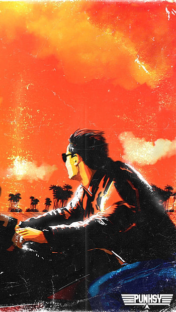 Top Gun, Painting, Art HD phone wallpaper