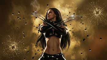 Laura Kinney Lethal Instinct, x23, wolverine, superheroes, artist, artwork, digital-art HD wallpaper