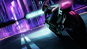 Midnight Rider, artist, artwork, artstation HD wallpaper