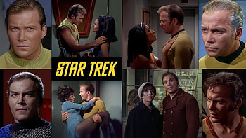 William Shatner as Captain James T. Kirk, Star Trek, William Shatner, James T Kirk, Captain Kirk, TOS HD wallpaper