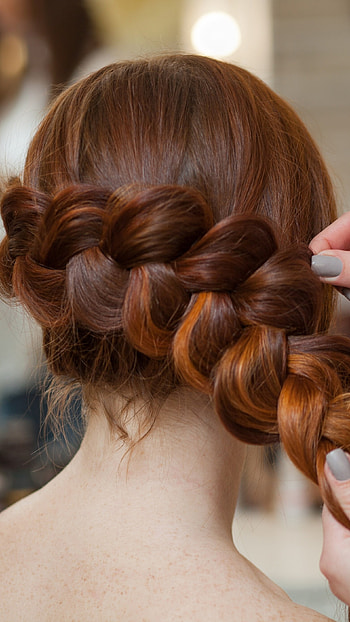 Hair Style, French Braid, Braiding Hair HD phone wallpaper