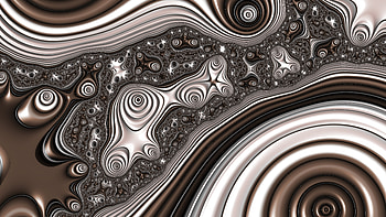 Trippy Psychedelic Fractal, trippy, psychedelic, aesthetic, Abstract, fractal HD wallpaper