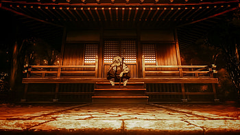Demon Slayer | Sanemi Sitting Alone, Anime, Demon Slayer: Kimetsu no Yaiba, Sanemi Shinazugawa HD wallpaper