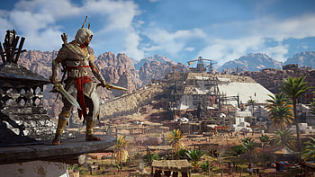 Bayek Of Siwa Assassins Creed Origins, assassins-creed, games, xbox-games, ps-games, pc-games, 2017-games, warrior HD wallpaper