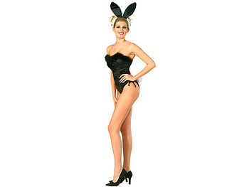 Beautiful Bunny, bunny, cool, costumes, women, beautiful HD wallpaper