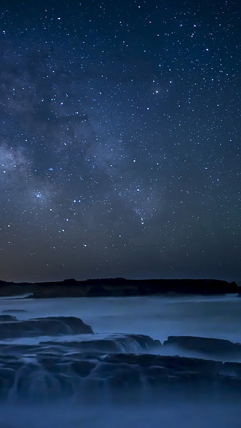 Night Sky, Night Stars HD phone wallpaper