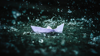 Water, Miscellanea, Miscellaneous, Spray, Ship, Origami, Nautilus HD wallpaper