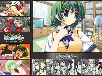 Eimi, anime girl, anime, comic party HD wallpaper