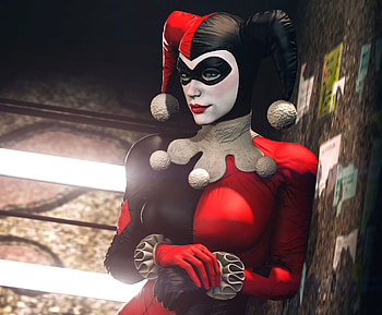 Harley Quinn Batman Arkham Night, harley-quinn, batman-arkham-knight, supervillain, deviantart HD wallpaper