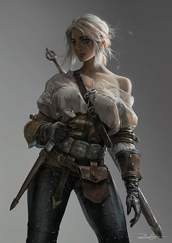 Cirilla, The Witcher HD phone wallpaper