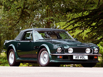 Auto, Aston Martin, Cars, Front View, Retro, V8, Vantage, 1984 HD wallpaper