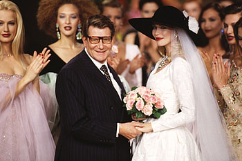 Yves Saint-Laurent, Bridal fashion, Fantasy models, Vogue Germany HD wallpaper