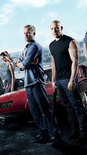 Walker and Diesel, The Fast and the Furious HD phone wallpaper