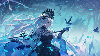 of Morgan le Fay from Fate/Grand Order, Anime, Fate/Grand Order, Morgan le Fay (Fate/Grand Order) HD wallpaper