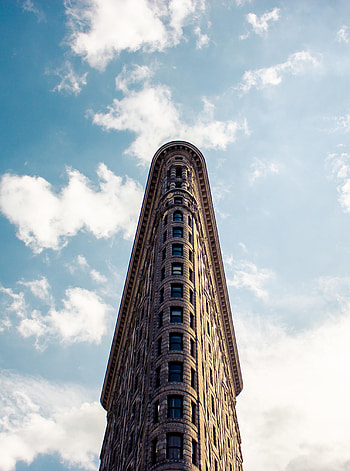 Sky, Architecture, Building, Minimalism, Facade HD phone wallpaper