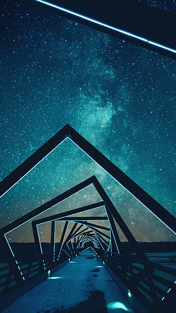 Abstract bridge , Unique visuals HD phone wallpaper