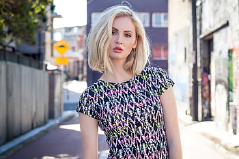 Blonde Girl Portraits, blonde, girls, model, portrait HD wallpaper