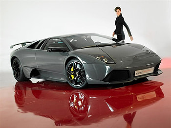 3, girl, black, car HD wallpaper